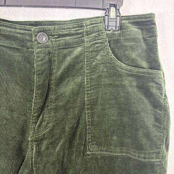 Kut From The Kloth Green Corduroy Bootcut Jeans Size 12 - Picture 4 of 11